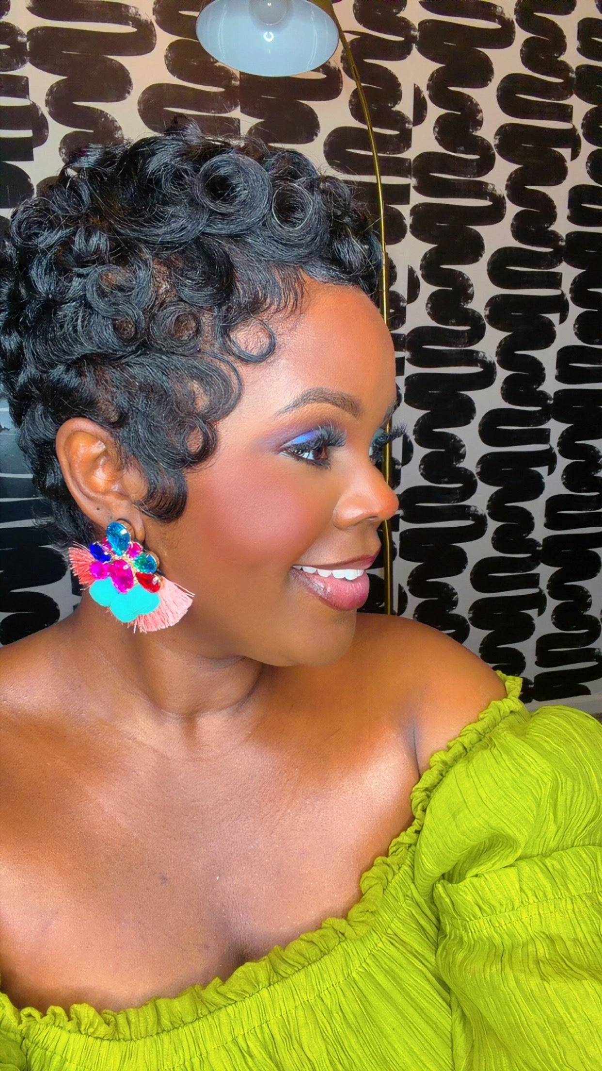 The Midnight Elegance Earrings