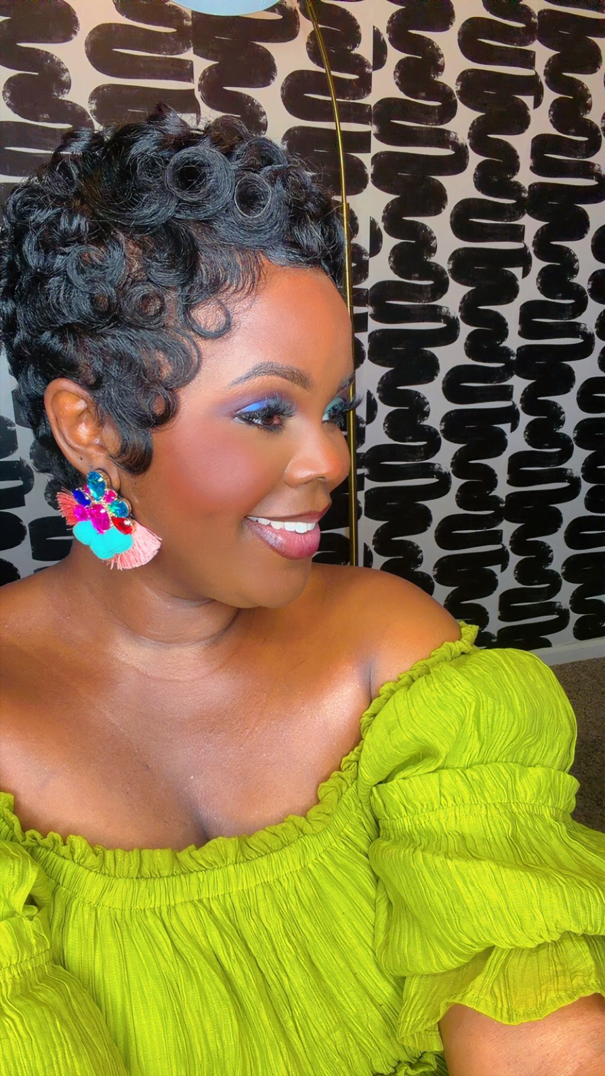 The Midnight Elegance Earrings