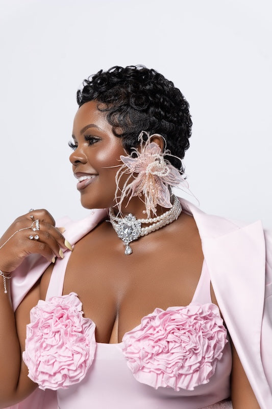The Pink Stardust Earrings